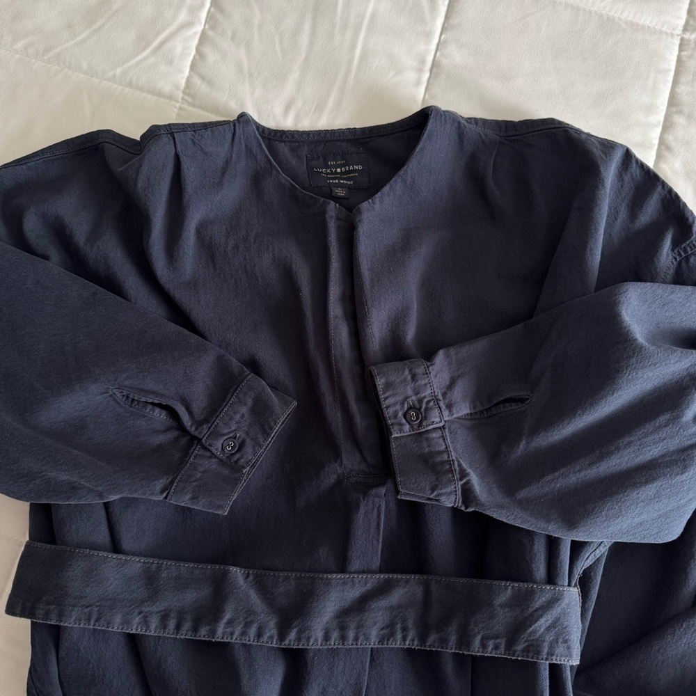 Lucky Brand Oversized Tulane Tunic Size L